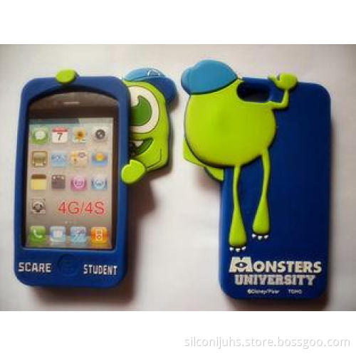 Monsters University Phone Case 3D Silicone Mobile Covers Fo